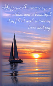 Wedding Anniversary Sunset